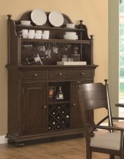 104574 Camilla Buffet in Brown by Coaster w/Optional Hutch