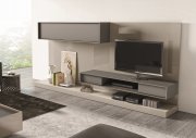 Composition 217 Wall Unit in Grey/Light Grey Laquer by J&M