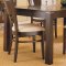 Low Sheen Espresso Casual Dining Room Table w/Options