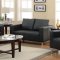 503131 Cooper Sofa in Black Leather-Like Fabric by Coaster