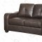 G605 Sofa & Loveseat in Brown Bonded Leather w/Options by Glory