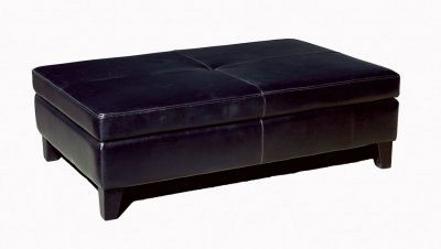Leather Furniture Stain on Black Color Leather Ottoman With Storage At Furniture Depot