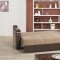 Divan Deluxe Signature Sofa Bed in Dark Beige Fabric by Casamode