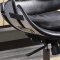 Megan Office Chair 92552 Vintage Black Top Grain Leather by Acme