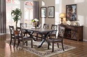 Earvin 72230 Dining Table in Cherry by Acme w/Options