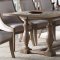 Eleonore Dining Table 61300 in Weathered Oak by Acme w/Options