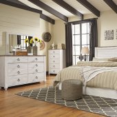 Willowton Bedroom 5Pc Set B267 in Whitewash by Ashley