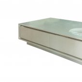 CK8315 Coffee Table in White by Beverly Hills