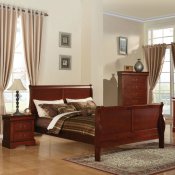 Louis Philippe III Bedroom Set 19520 in Cherry by Acme