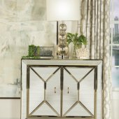 951854 Accent Cabinet in Mirror by Coaster
