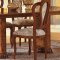 Milady 7Pc Dining Room Set in Walnut High Gloss by ESF