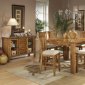 Light Oak Finish Counter Height Casual Dinette Table w/Options