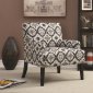 902621 Accent Chair Set of 2 in Printed Fabric by Coaster
