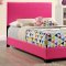 8103-P Lola Bedroom 4Pc Set in Pink & White by Global w/Options