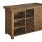 Willowbrook 106986 Bar Unit in Rustic Ash by Coaster