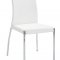 D79DT Dining Set 5Pc w/841DC White Chairs by Global Furniture