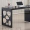 KD01R Modern Office Desk by J&M in Black Lacquer