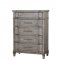 Ganymede CM7856 Bedroom in Rustic Weathered Gray w/Options