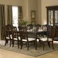 Rich Cherry Finish Classic Dining Room Table w/Optional Items