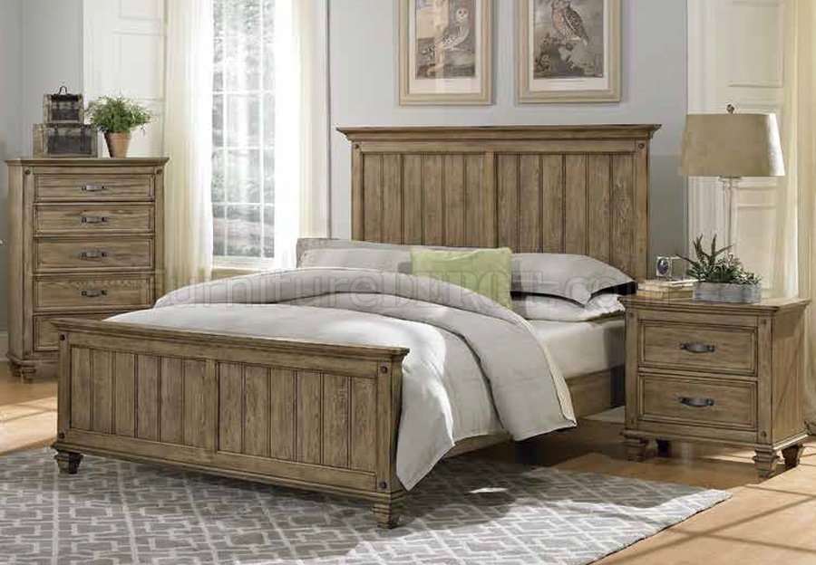 Sylvania 2298 Bedroom in Driftwood by Homelegance w/Options HEBS 2298 ...