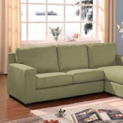 05915 Vogue Sage Microfiber Reversible Sectional Sofa by Acme