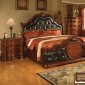 Antique Style Cherry Finish Classic Bedroom w/Optional Casegoods