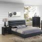 8284-Carolina Bedroom 5Pc Set in Black by Global w/Options