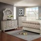 Lysandra Bedroom CM7663WH in Antique White & Rustic Natural