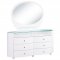 Emily Kids Bedroom in White High Gloss by Global w/Options