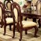 Formal Dining Room Set W/Dark Cherry Finish and Carving Details