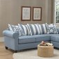 347710 Ivy Sofa Chaise in Light Blue Fabric by Chelsea