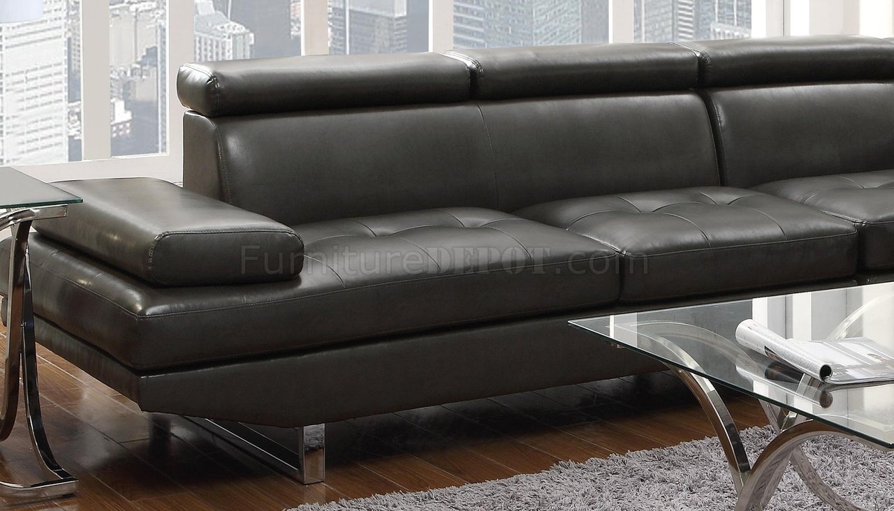 piper leather sectional sofa