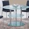 D79DT Dining Set 5Pc w/841DC Black Chairs by Global Furniture