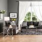 Mobridge SM6302 Sofa in Black & Gray Fabric w/Options