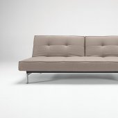 Grey or Dark Grey Fabric Modern Sofa Bed Convertible