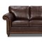 Coffee Soft Bonded Leather Sofa & Loveseat Set w/Options