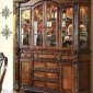 62314 Nathaneal Buffet & Hutch in Tobacco Cherry by Acme
