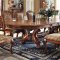 CM3557T Medieve Dining Table in Antique Style Oak w/Options
