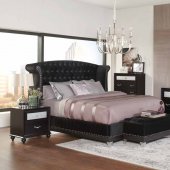 Barzini 300643 Bedroom in Black by Coaster w/Options