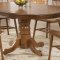 104261 Brooks 5Pc Dining Set by Coaster in Oak w/Options