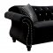 Jolanda II Sectional Sofa CM6158BK in Black Fabric