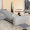Splitback Sofa Bed in Grey by Innovation w/Arms & Steel Legs