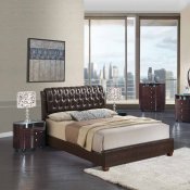 8119-Emily Wenge Bedroom 5Pc Set by Global w/ Options
