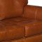 Rustic Top Grain Leather Modern Sofa w/Optional Items