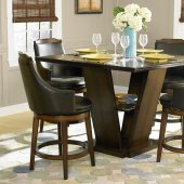 Bayshore 5447-36 Counter Height Dining Room Set 5Pc Homelegance