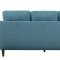 Cagle Sofa & Loveseat Set 1219BU in Blue Fabric by Homelegance