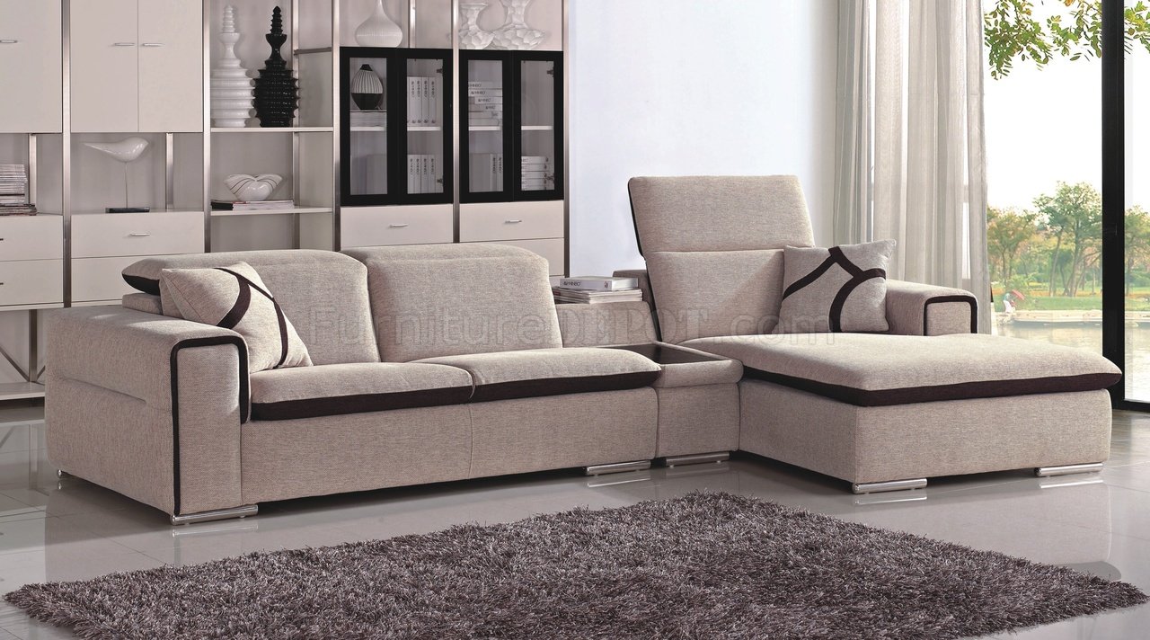 Modern Fabric Sectional Sofas