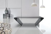 519 Coffee Table in Grey Glass