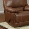 U9963 Reclining Sofa Brown Bonded Leather - Global Furniture USA