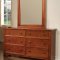 Warm Cherry Finish Classic Bedroom w/Queen, King or Full Bed